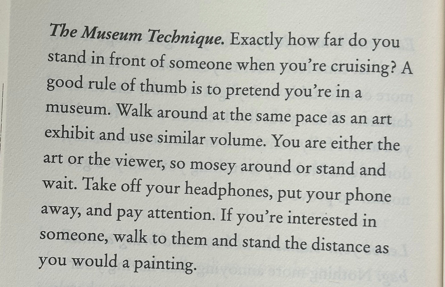 Cruising Manual